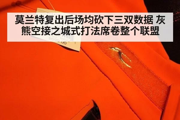 莫兰特复出后场均砍下三双数据 灰熊空接之城式打法席卷整个联盟